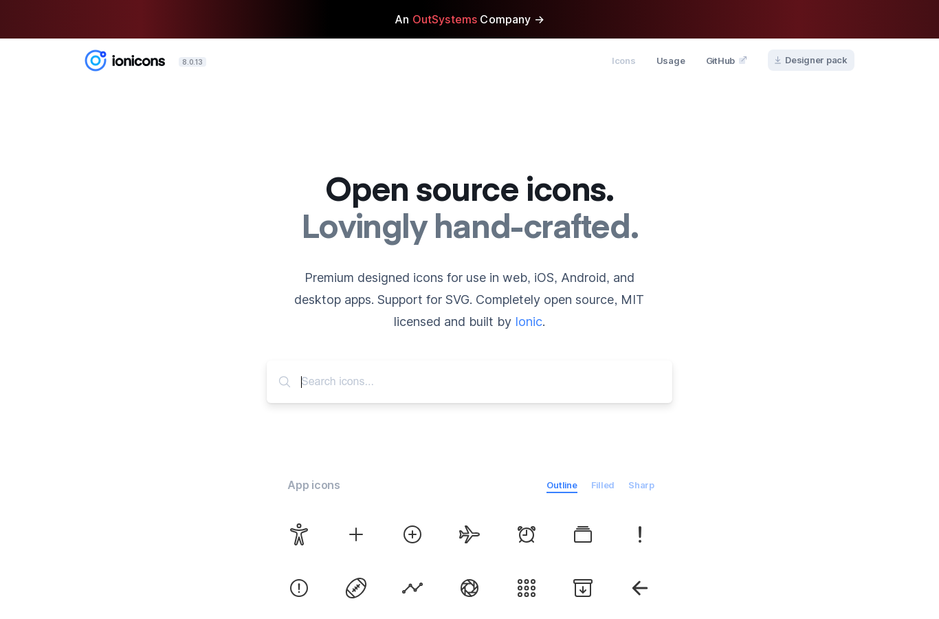 ion icons